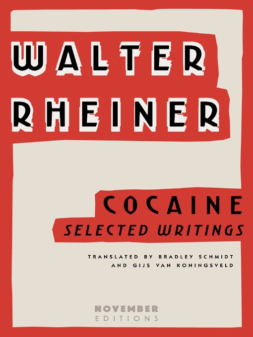 Title details for Cocaine by Walter Rheiner - Available